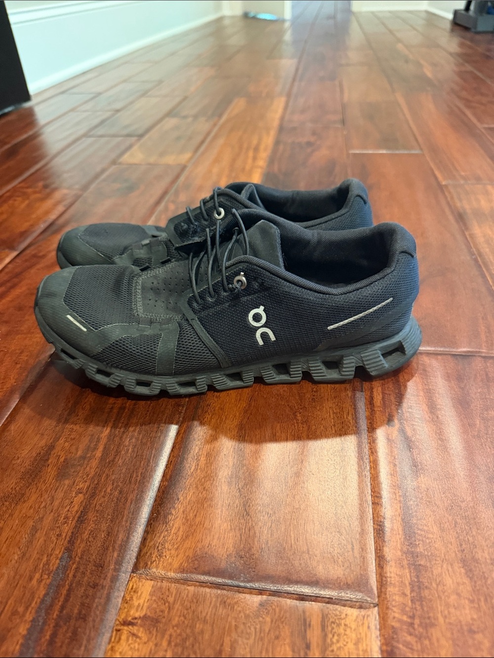 On Running Men's Cloud Sneakers in Black
